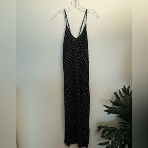 Polka dot maxi